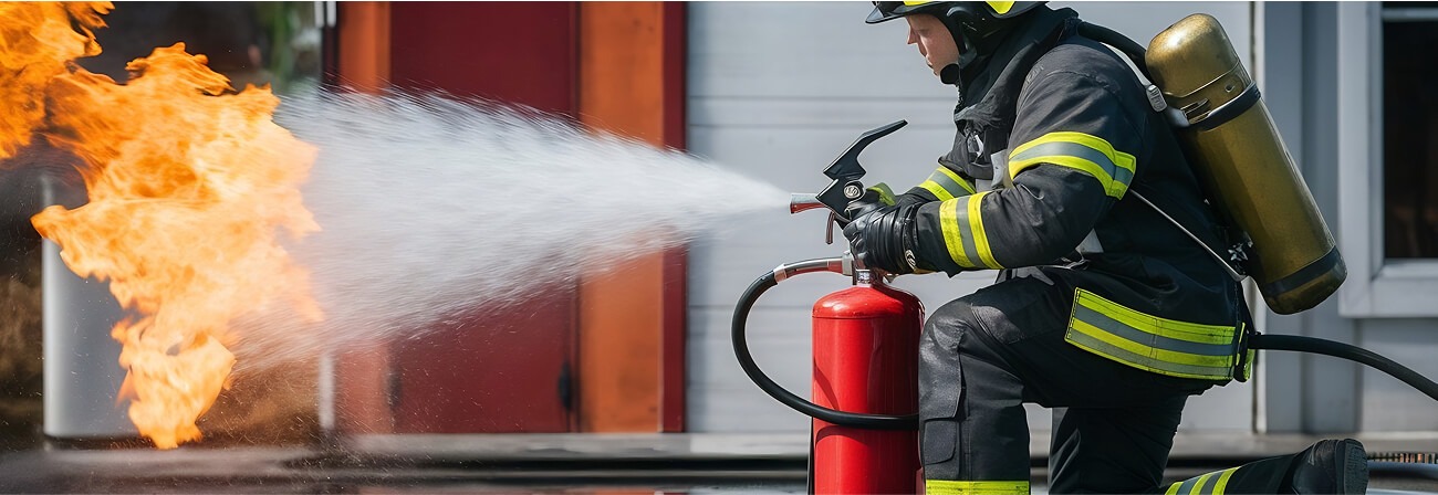 Tipos de extintores y cuándo usar cada uno